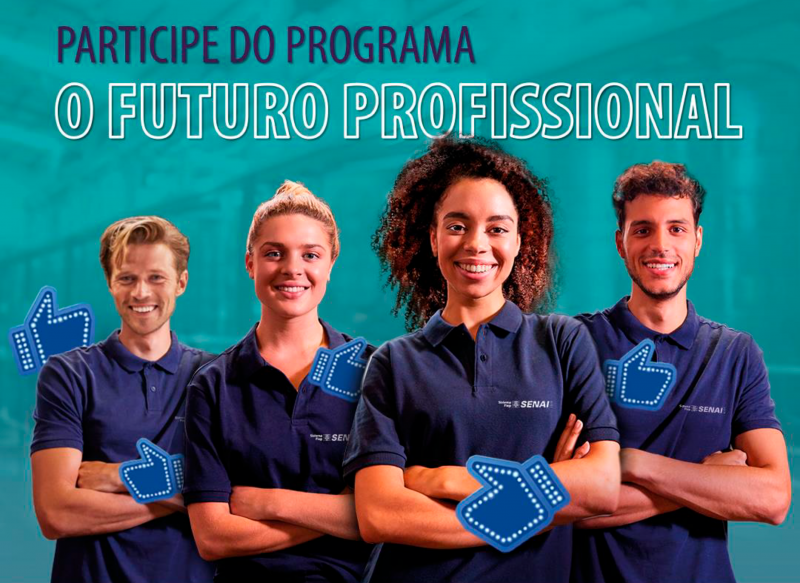 Parceria entre Secretaria de Educação e SENAI oferta cursos de qualificação profissional pelo programa “O Futuro Profissional"
