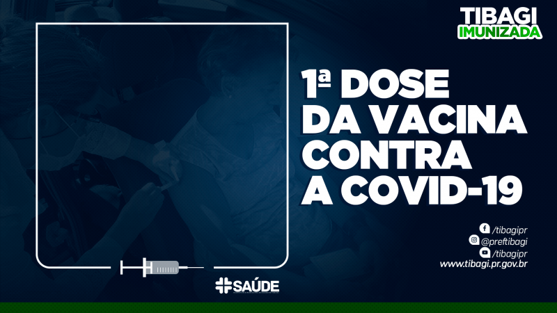 AMANHÃ! Distritos de São Bento e Caetano Mendes em Tibagi aplicam vacinas contra a Covid-19