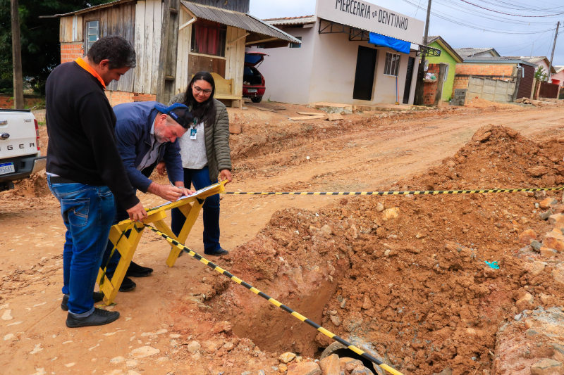 Tibagi investe R$ 340 mil em pavimentação na vila São José