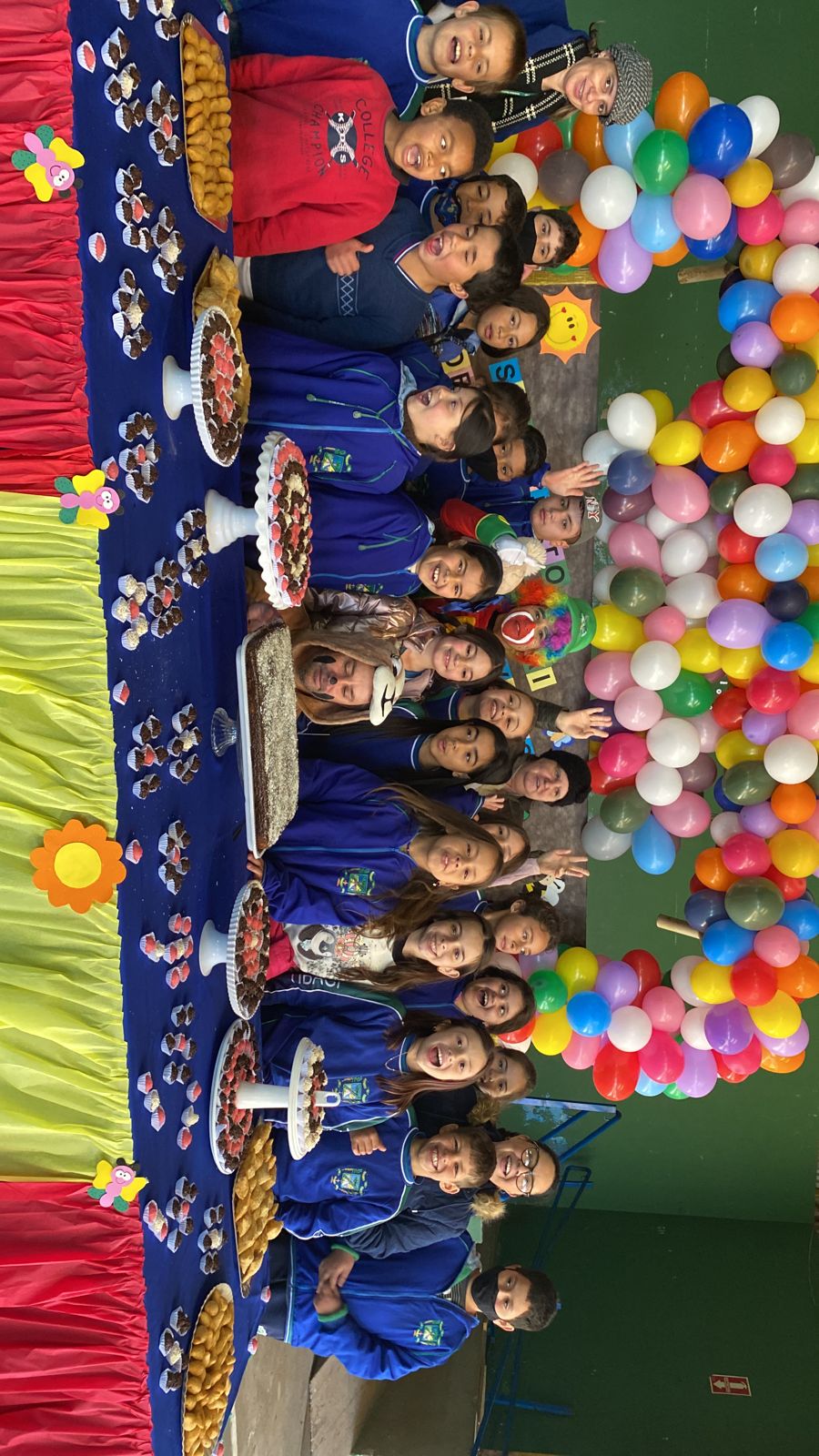 Escola Dep. David Federmann realiza festa de aniversário para as crianças