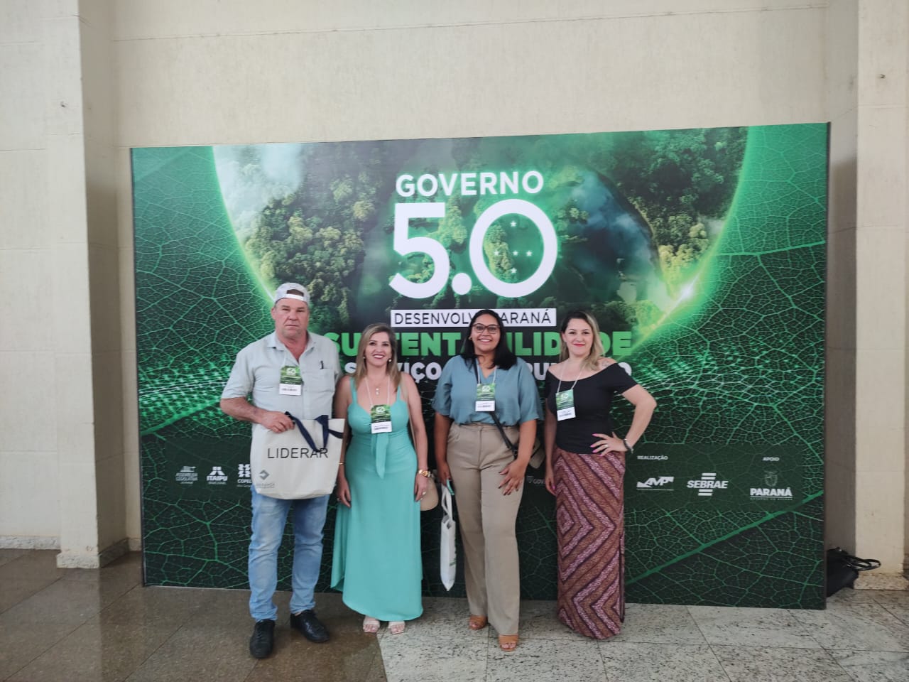 Prefeito de Tibagi participa do evento Governo 5.0 – Desenvolve Paraná