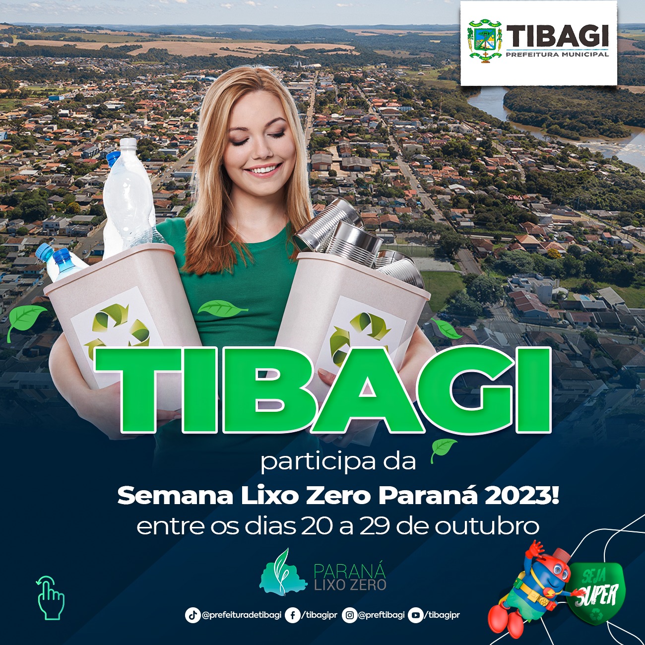Tibagi participa da Semana Lixo Zero Paraná 2023